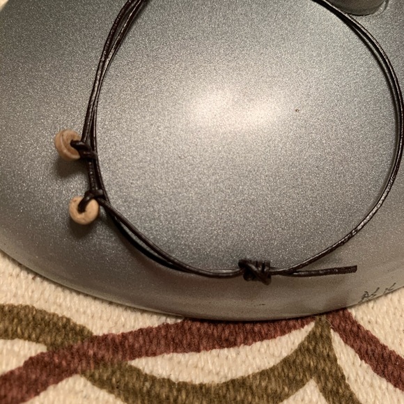 Unisex leather bracelet - Picture 3 of 3